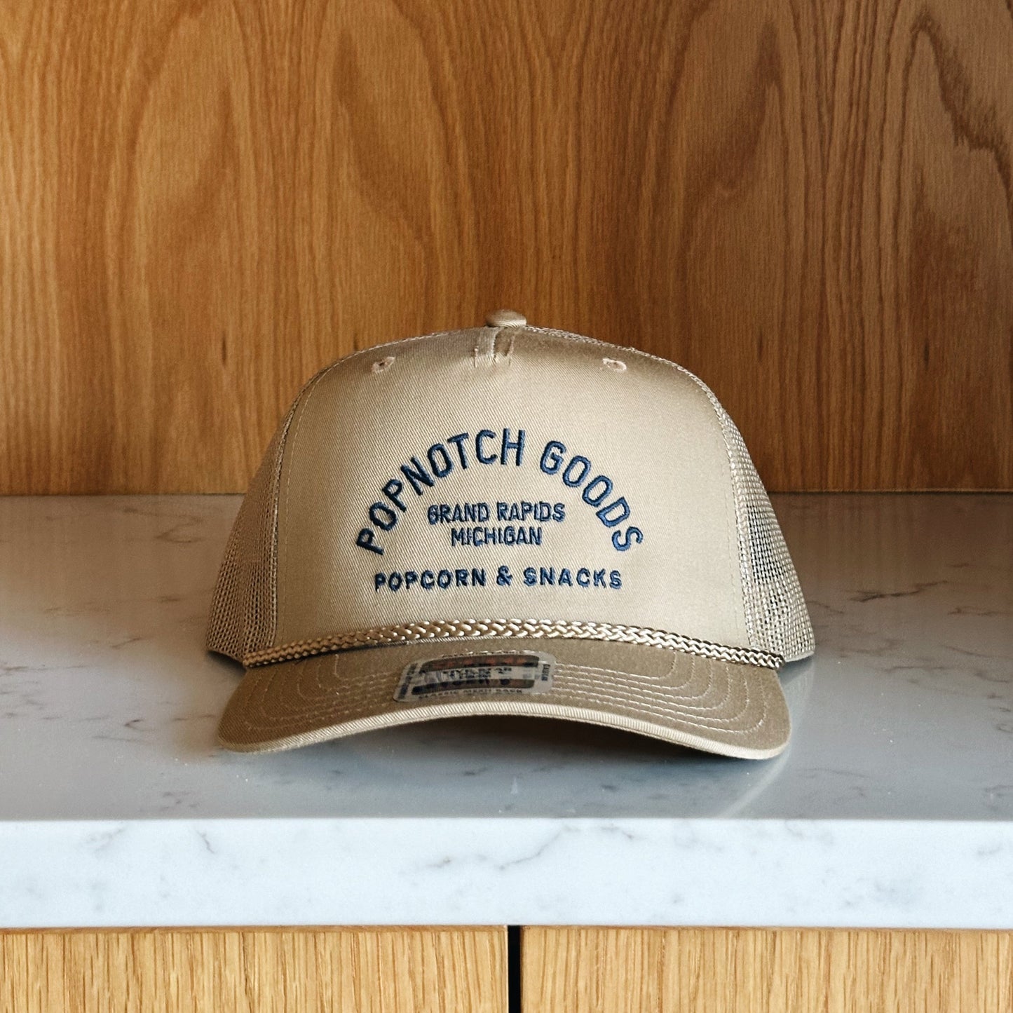 Popnotch Trucker Hat - Khaki