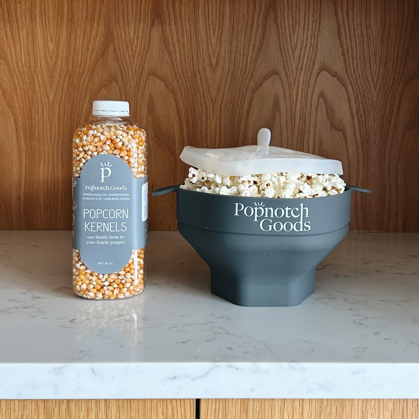 Silicone Popcorn Popper