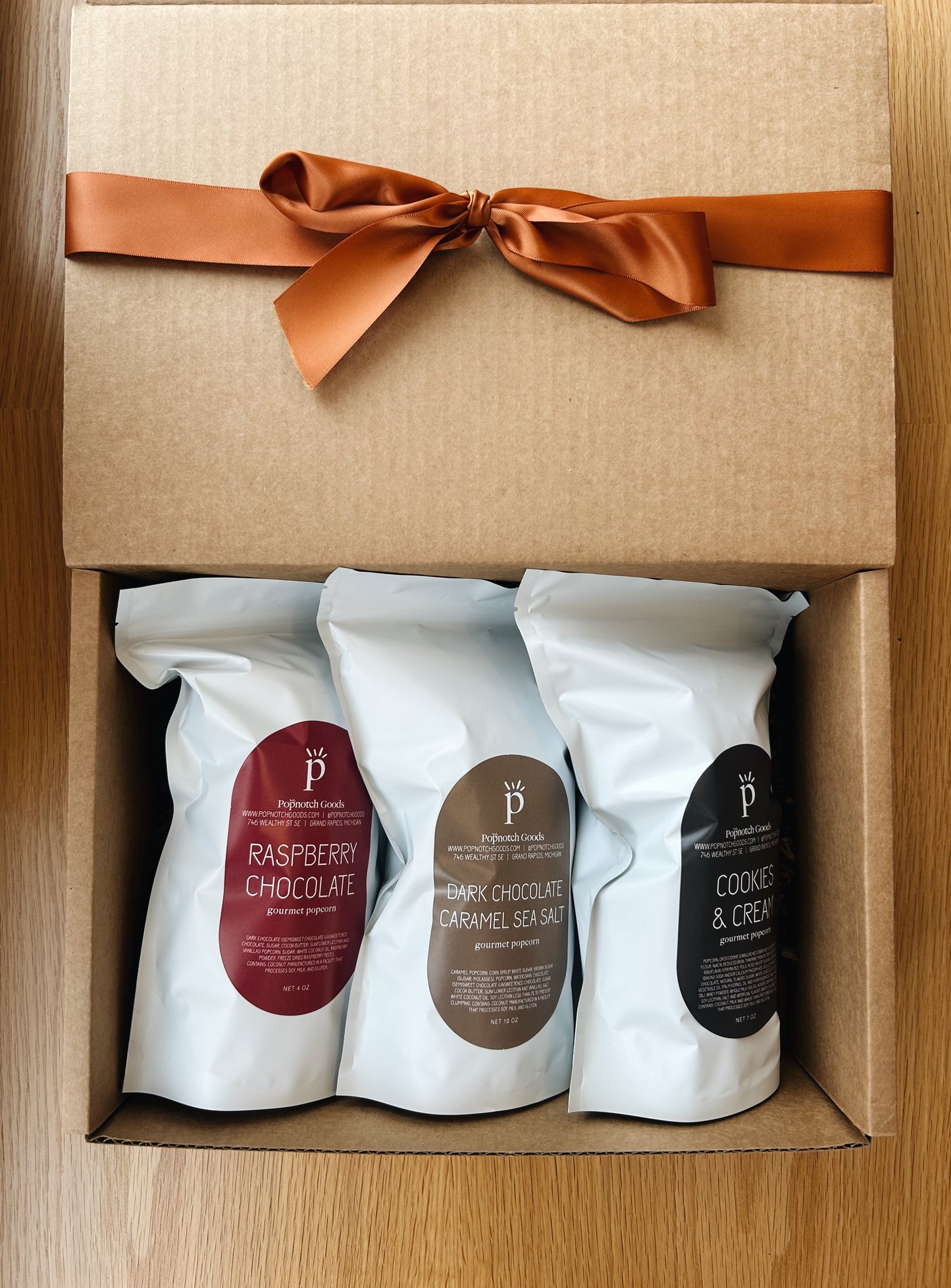 February Popcorn Box