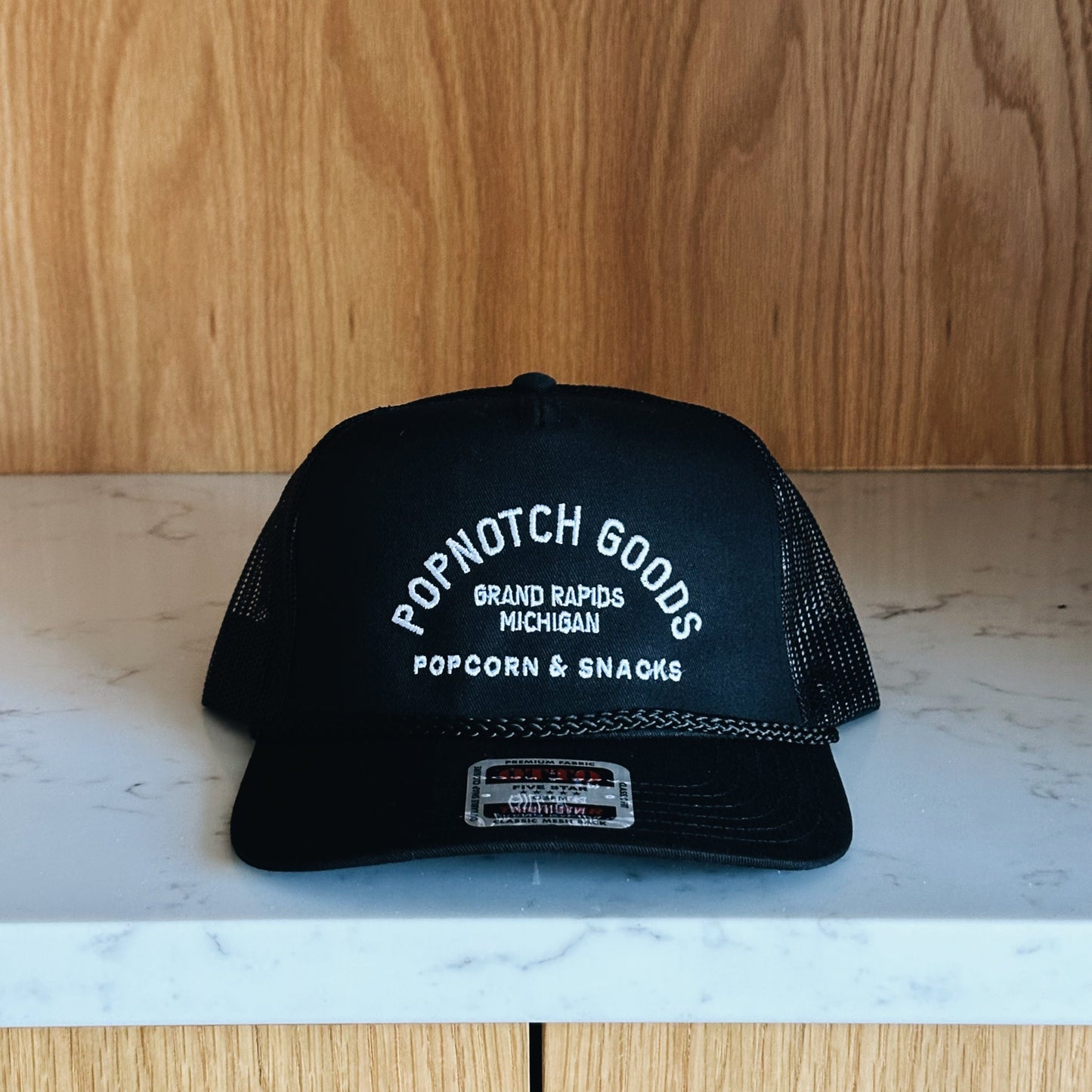 Popnotch Trucker Hat - Black