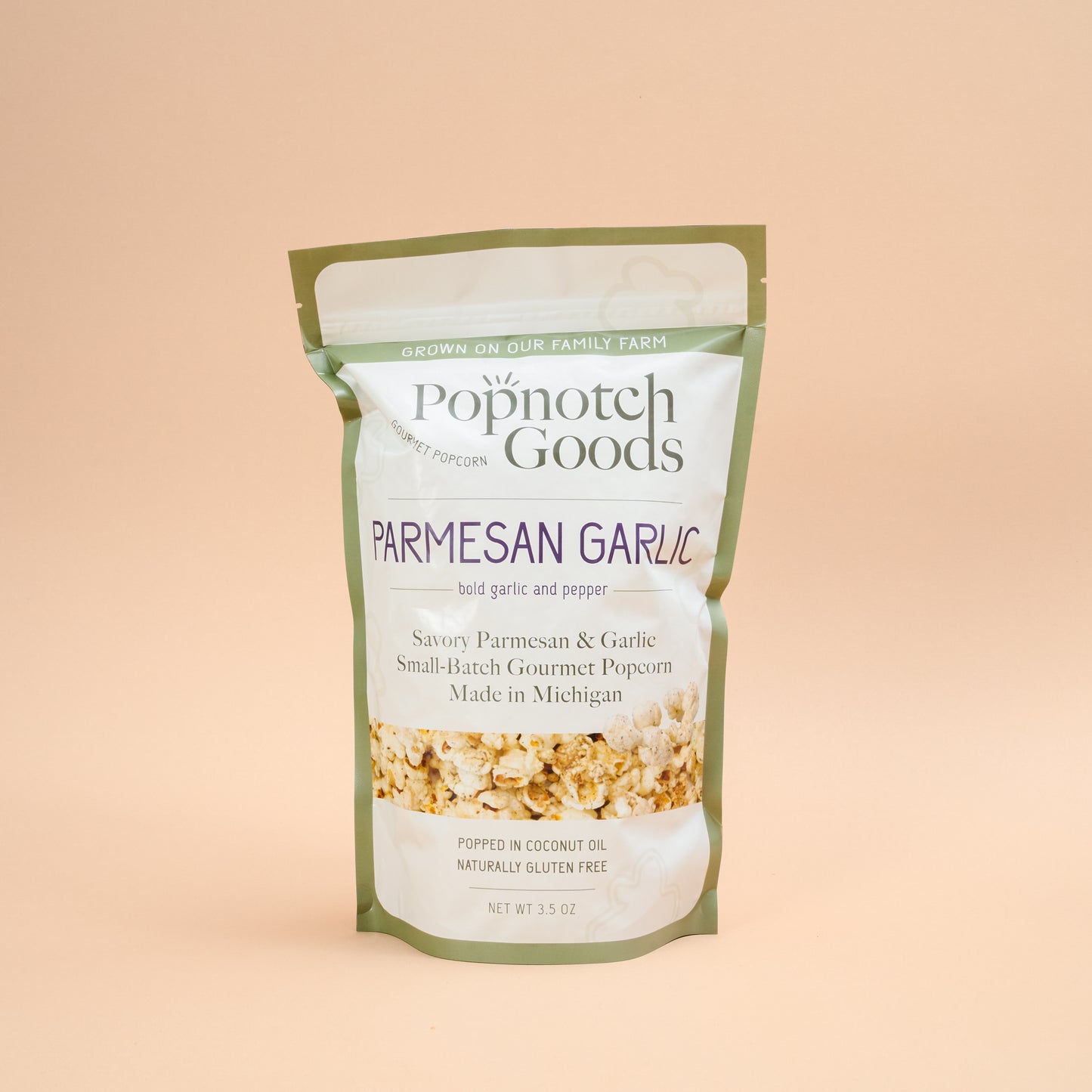 Parmesan Garlic Popcorn | Popnotch Goods