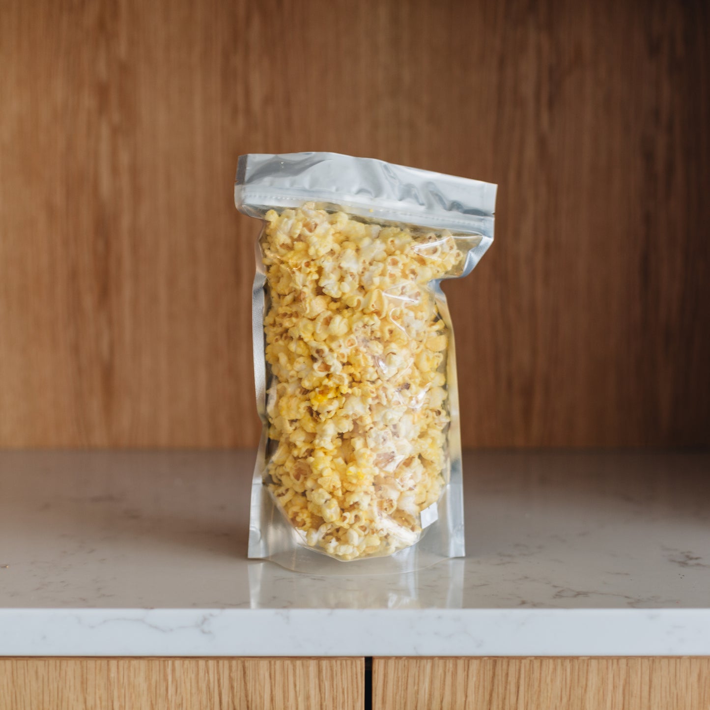Bring the Movie Theater home with you. Popnotch Goods Movie Theater popcorn is the perfect combo of salt and butter. This is an everyday snack to keep in the house. Order online now or pick up a bag at Popnotch Goods! Featured is our Large Bag (3.5oz)