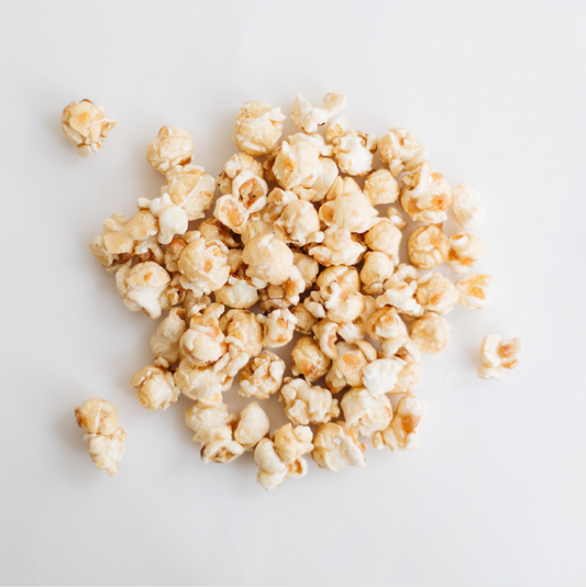 Sweet, Crunchy, and buttery caramel popcorn is the perfect snack to have around the house. Order it now online or stop in our shop to get a bag of this classic gourmet popcorn.