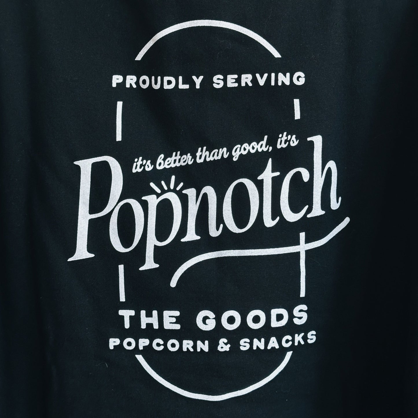 Popnotch Crewneck - Black