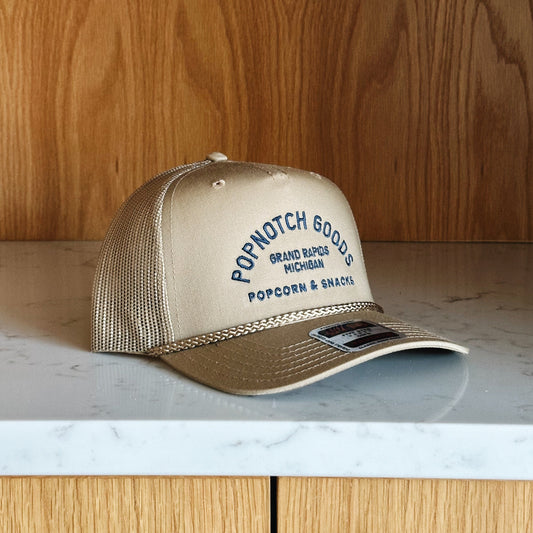 Popnotch Trucker Hat - Khaki