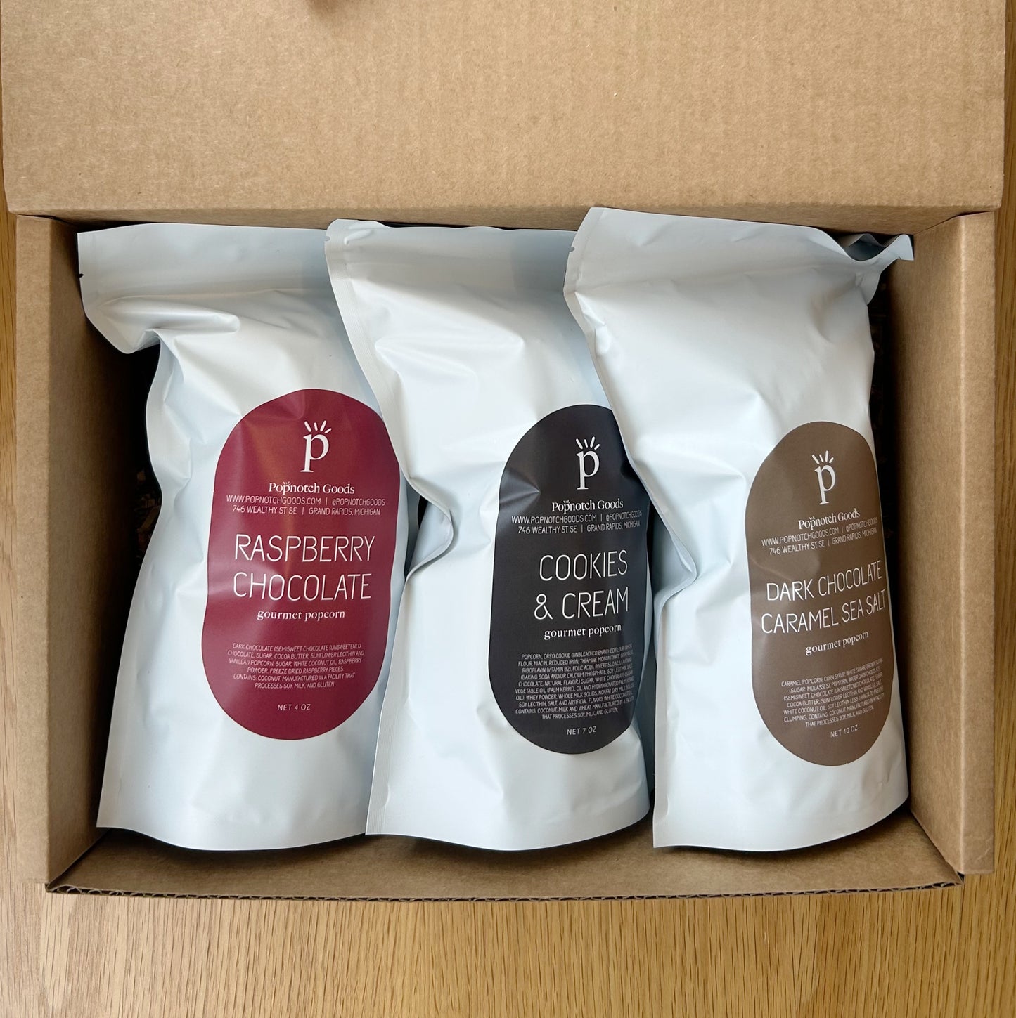 February Popcorn Box