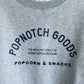 Popnotch Crewneck - Heather Grey