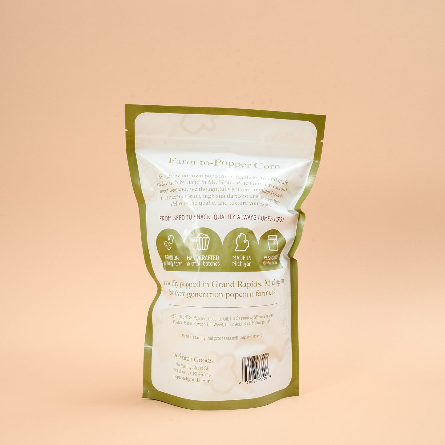 Dill Pickle Popcorn | Popnotch Goods