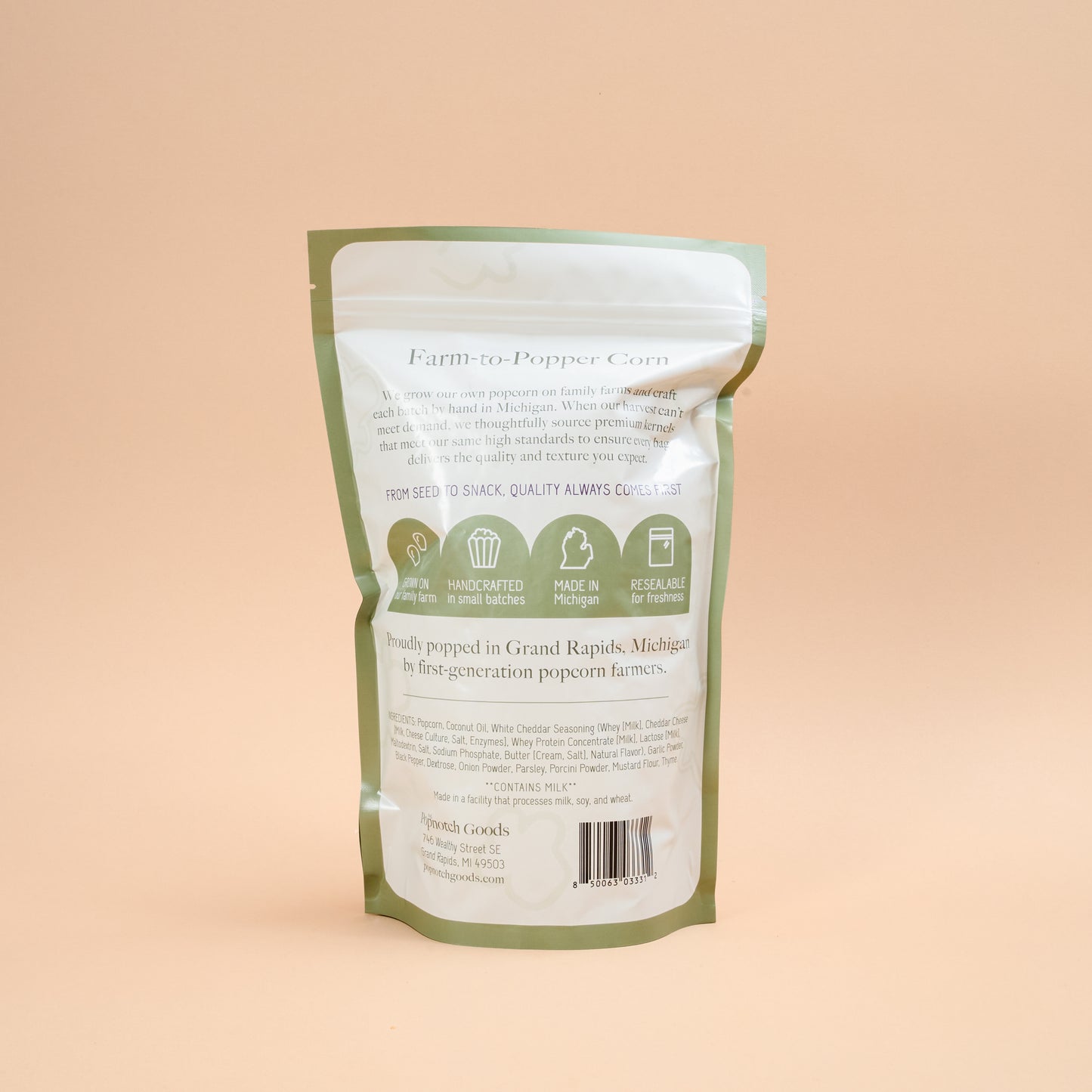 Parmesan Garlic Popcorn | Popnotch Goods