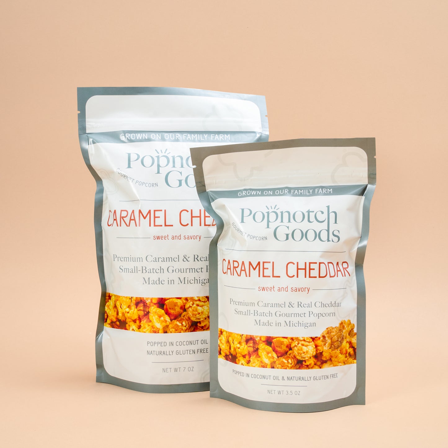 Caramel Cheddar Popcorn | Popnotch Goods